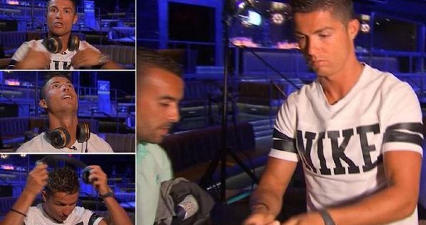 Ronaldo storms out of interview after ...