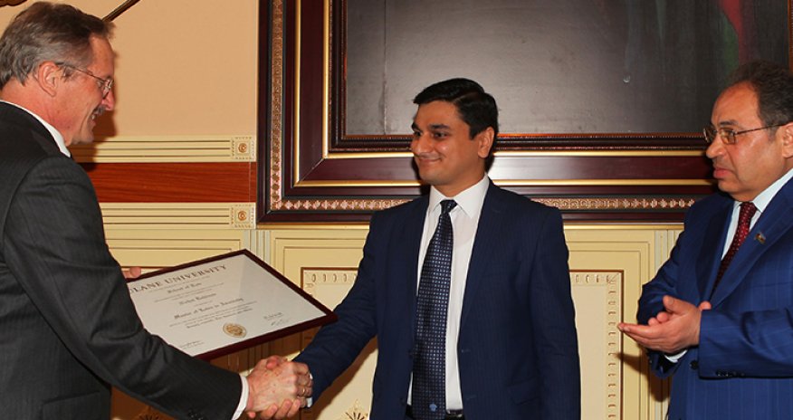 Law School’s Azerbaijan alliance showcased in Baku