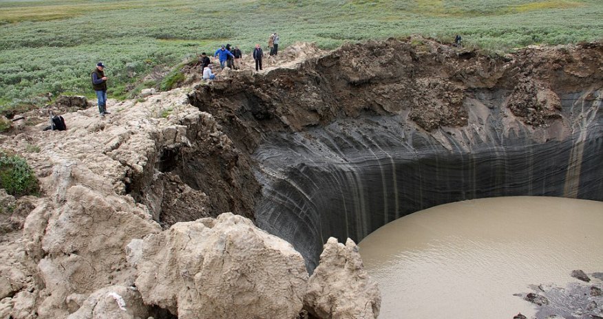 Mystery of Siberia's 200ft-deep craters solved