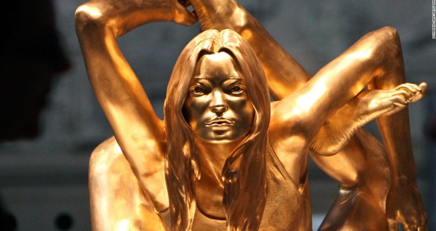 A gold bust of Kate Moss. What next for Marc Quinn?