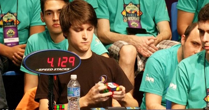 Teen wins Rubik's cube world championships in six seconds