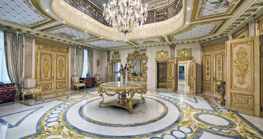 Inside the Russian mega-mansions that've had £40m knocked off
