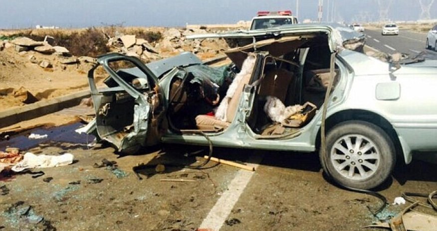 Family of four killed in horrific car crash after running over a CAMEL