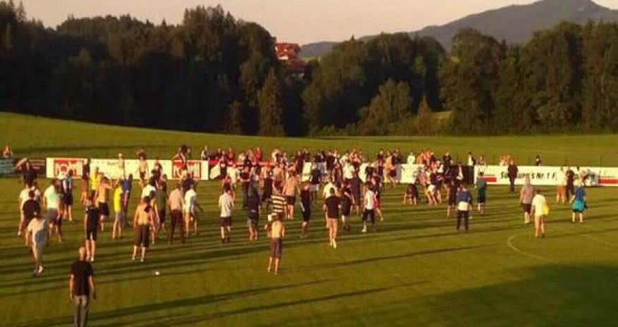 На матче подрались 900 фанатов