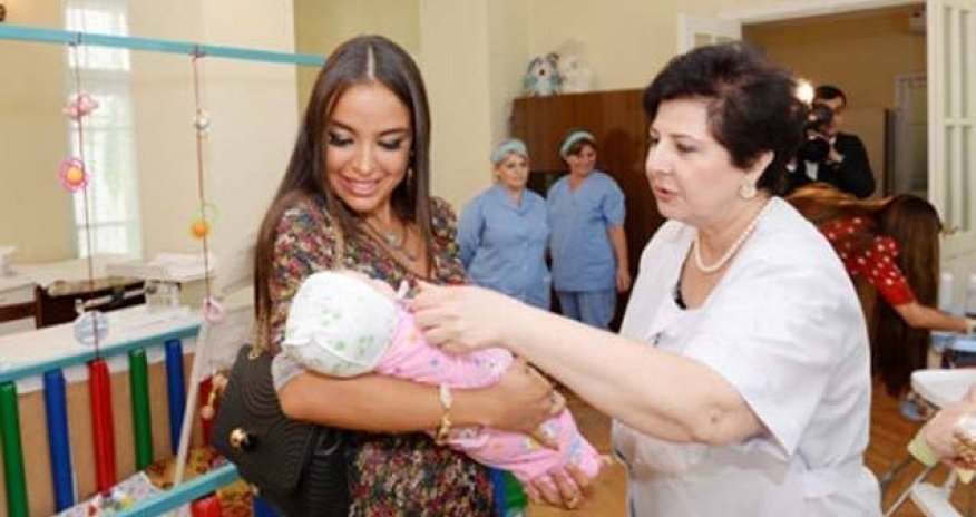 Azeri president’s daughter adopts baby girl from local orphanage