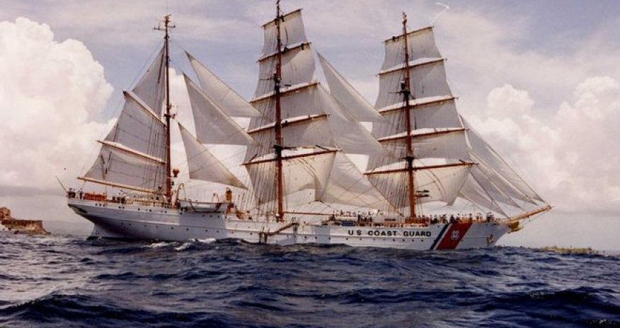Why is the US still using a Nazi tall ship?