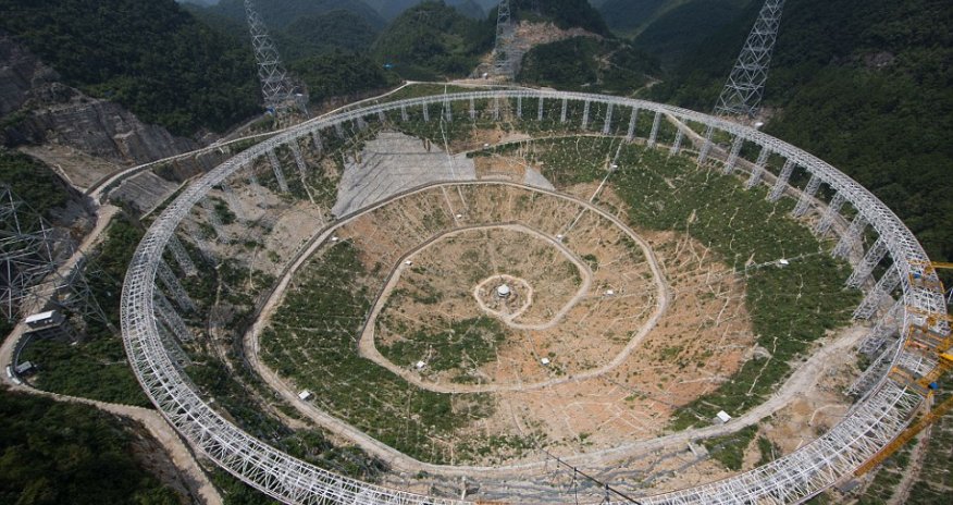 China is building the world's biggest radio telescope