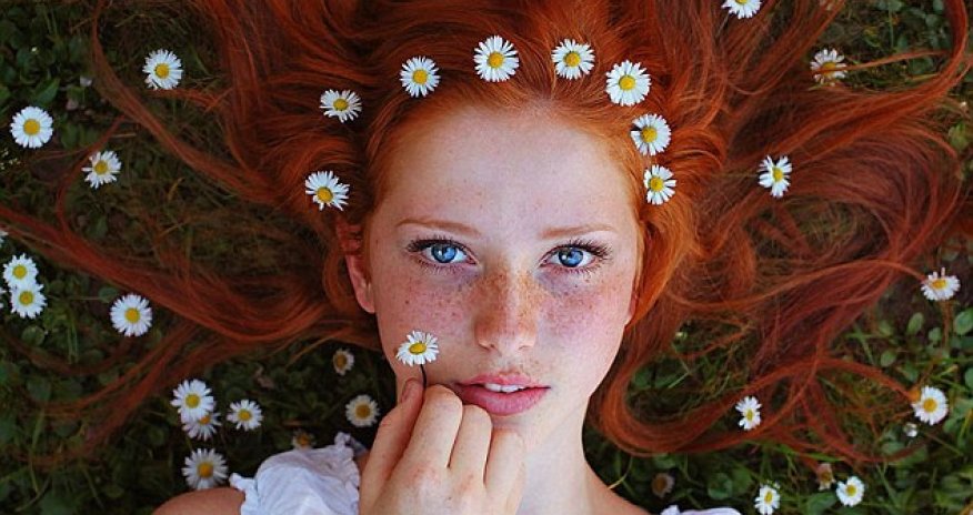 Photographer captures stunning portraits of flame-haired women