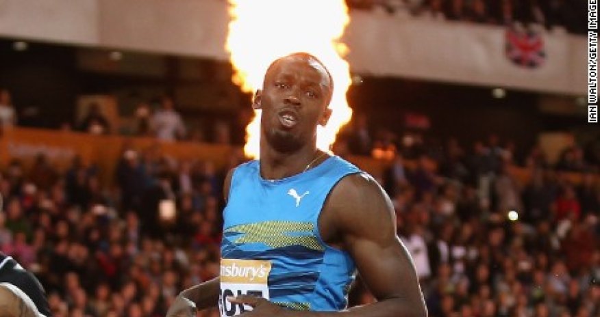 Usain Bolt: Triple Olympic champion swaps chicken nuggets for vegetables