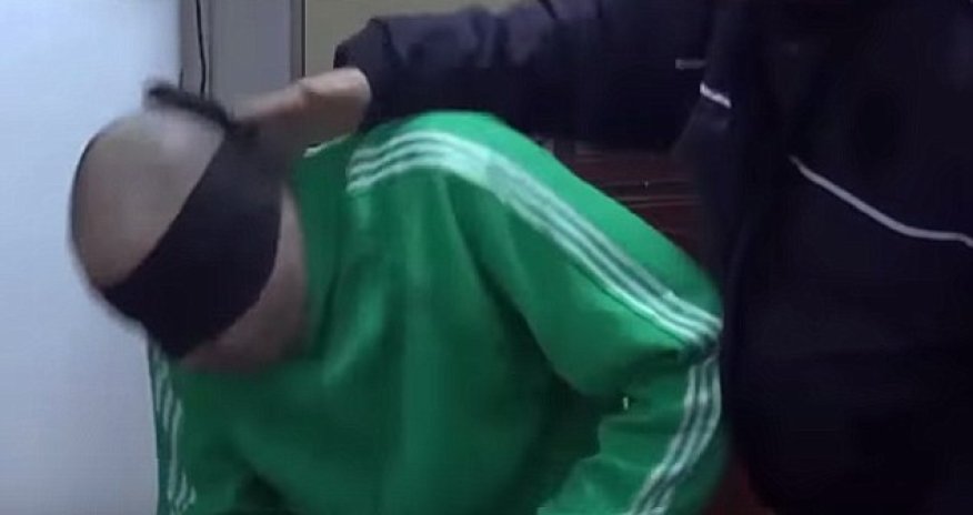 Shocking video of playboy son of former dictator Colonel Gaddafi 'being tortured in a Libyan prison'