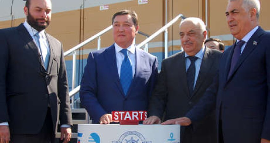 First train from China arrives in Baku via Caspian