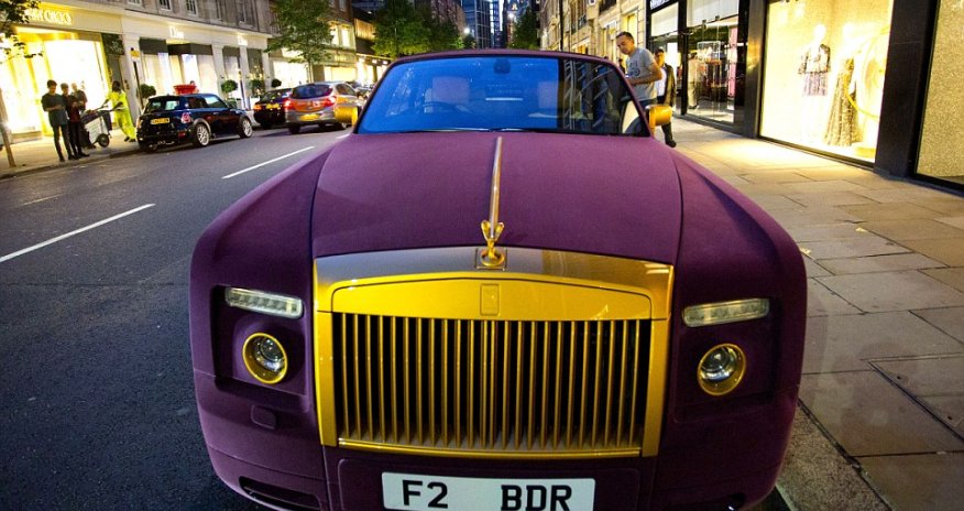 £300,000 Rolls-Royce Phantom