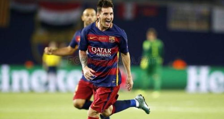 Messi Ronaldoya çatdı