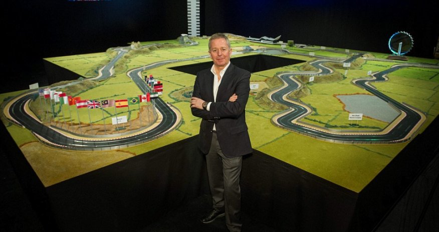 World's biggest Scalextric track designed by Formula One ace Martin Brundle