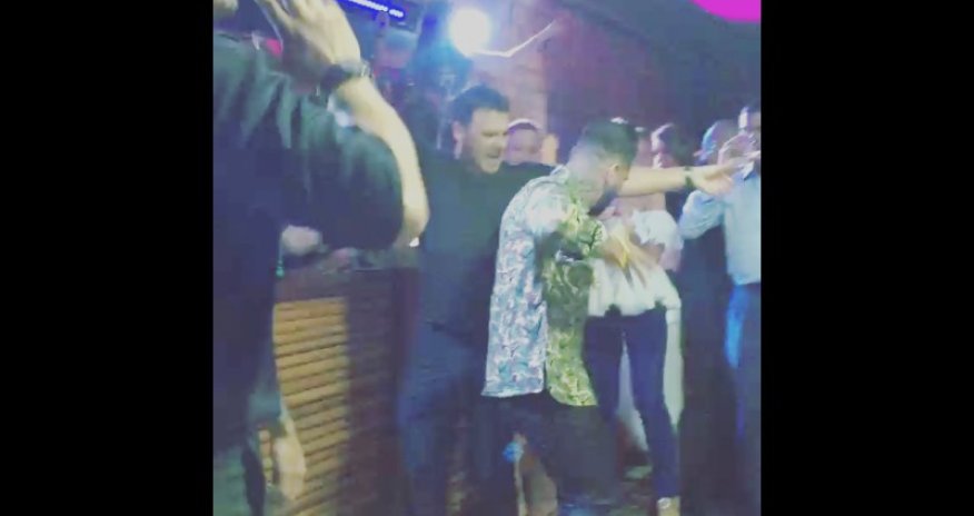 Эмин Агаларов станцевал лезгинку