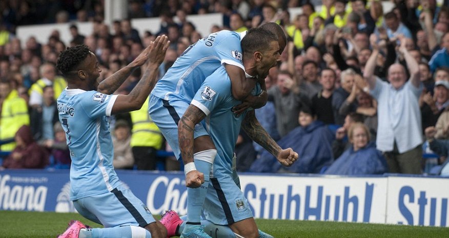 Everton 0-2 Manchester City