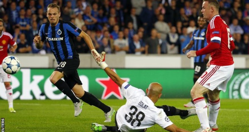 Club Brugge 0 - 4 Man Utd