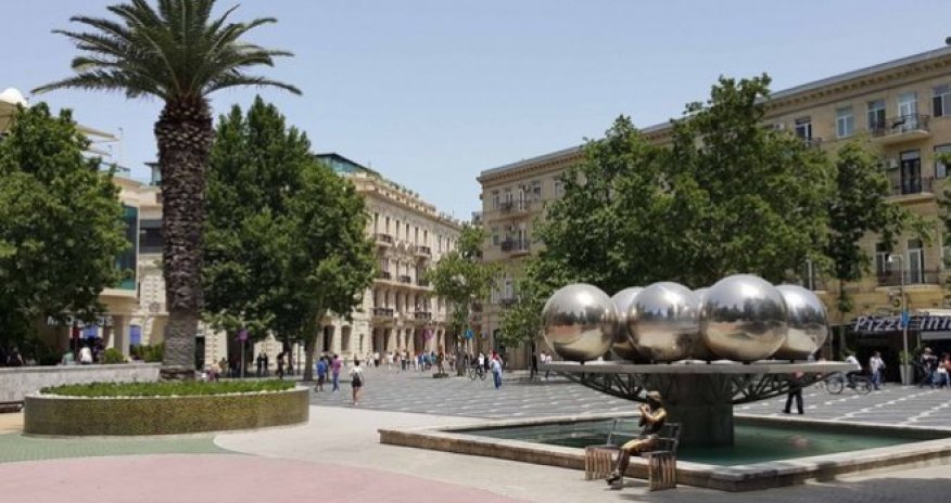 Bakı parkları: Fəvvarələr bağı - FOTOREPORTAJ
