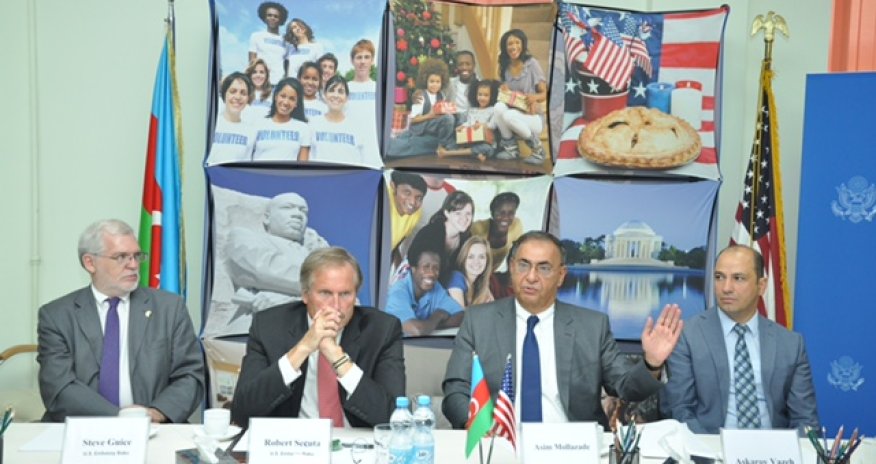 ABŞ-ın Nyu-Meksiko ştatının nümayəndə heyəti ADU-da oldu - Fotolar