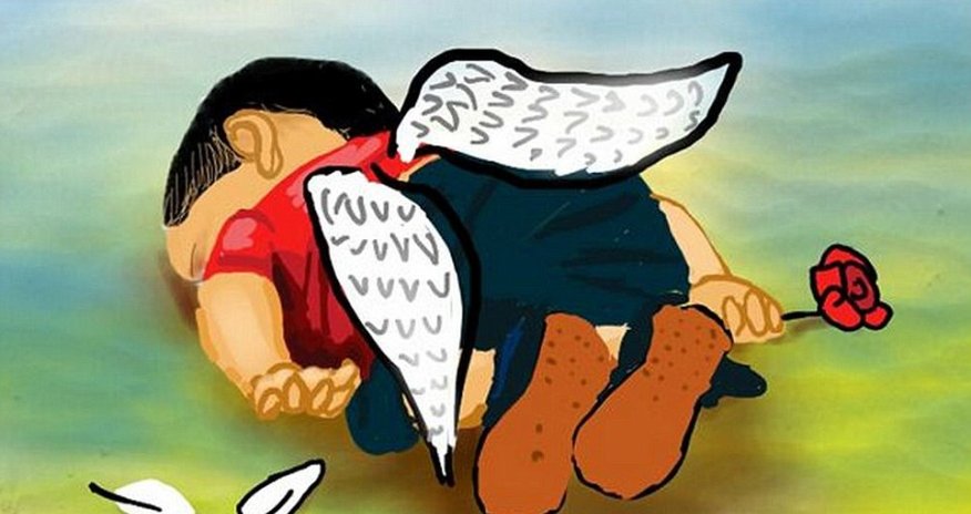 'God be with you, little angel'