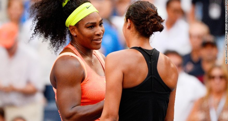 Williams sisters to meet as Bouchard pulls out
