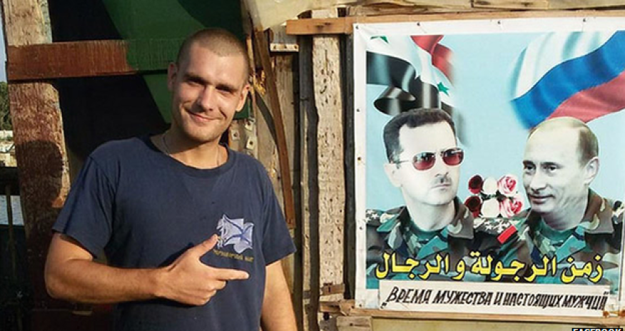Who are these Russian fighters posting pics of themselves in Syria?