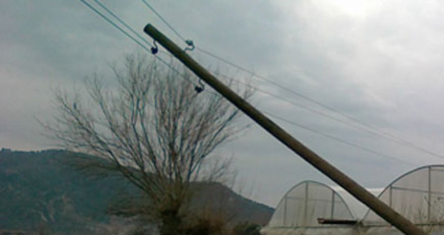 Azərbaycanda 2000 ev işıqsız qaldı
