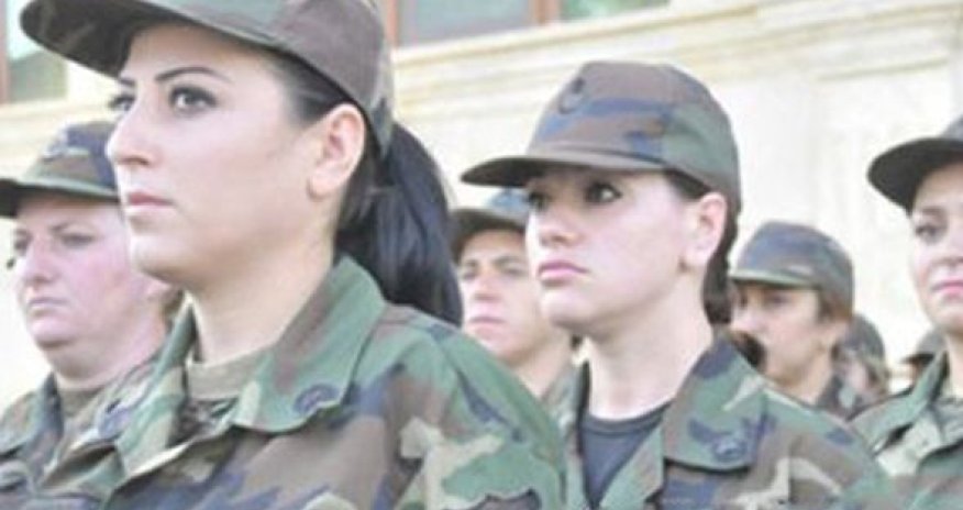 Azərbaycan qızları da orduya yazılırlar