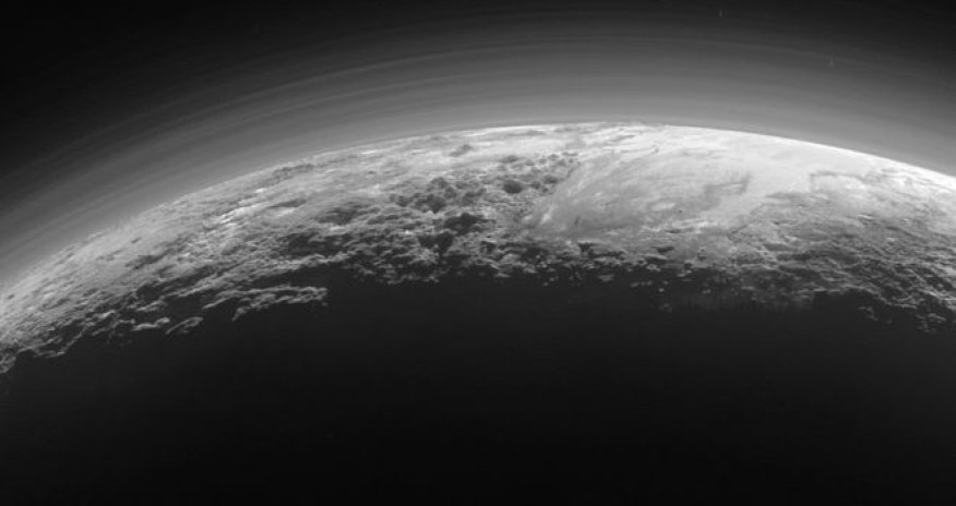 Latest images reveal Pluto's hazy horizon