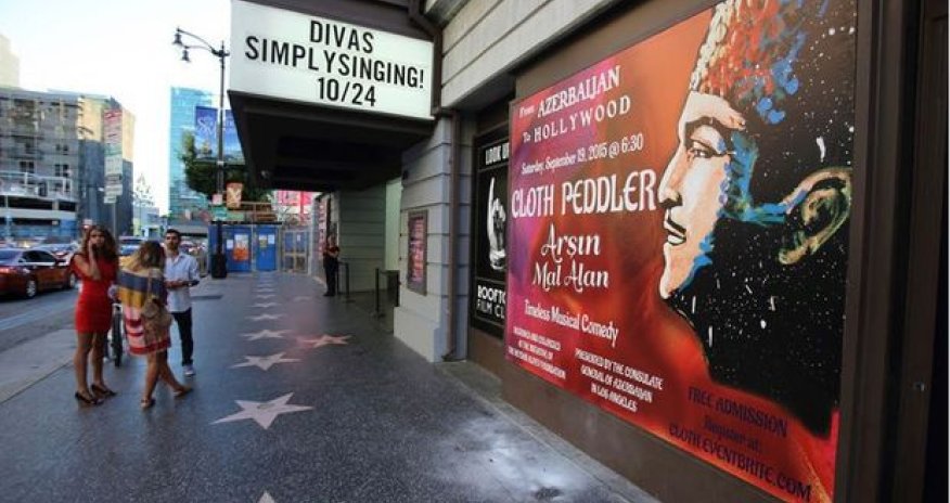 “Arşın mal alan” filmi Hollivudda nümayiş olundu – FOTO