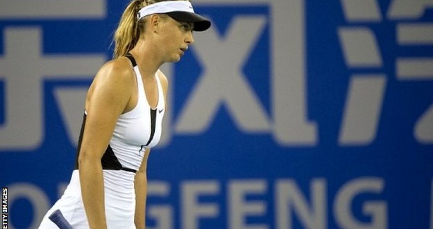 Maria Sharapova injured on return to action at Wuhan Open