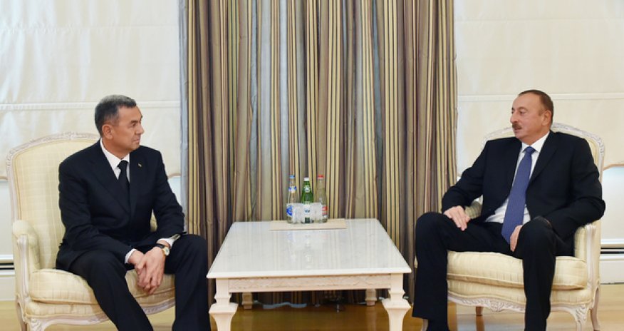 President Aliyev receives Turkmenistan's deputy premier