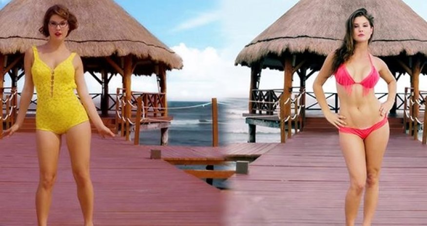 Разное: Эволюция купальников с 1890-х