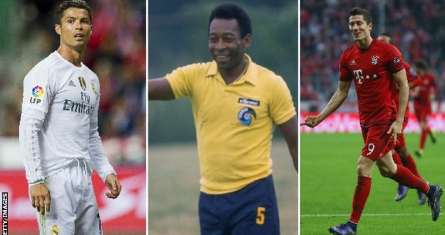 Lewandowski to Ronaldo: Weird and wonderful goal records