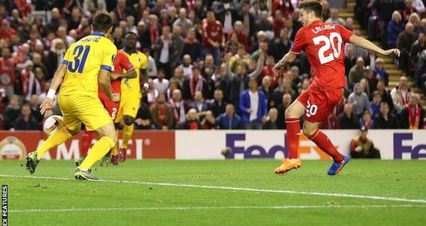 Liverpool 1 - 1 FC Sion