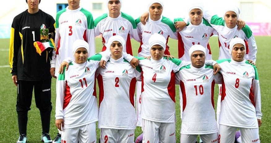 Eight players of the Iranian women’s football team are actually MEN