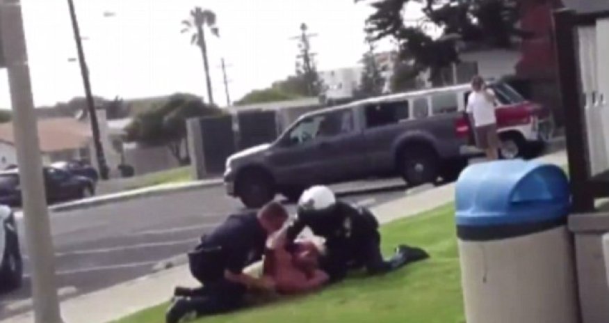 Mother was repeatedly punched in the face by police officers