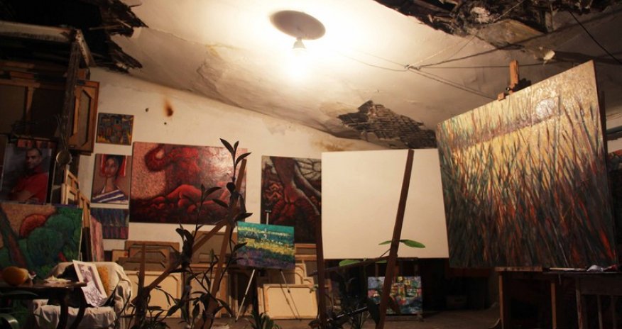 Один день в мастерской у художника -  ФОТО
