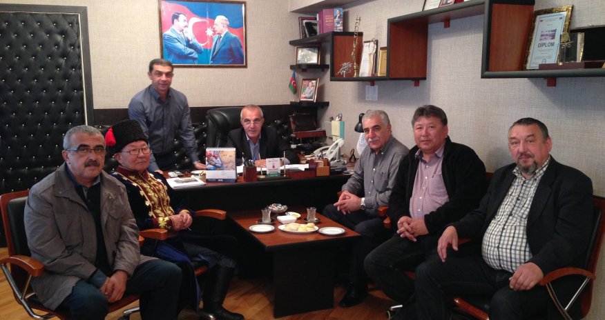 Kalmık qonaqlarla görüş keçirilib