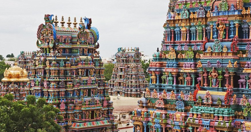 India's technicolor temples