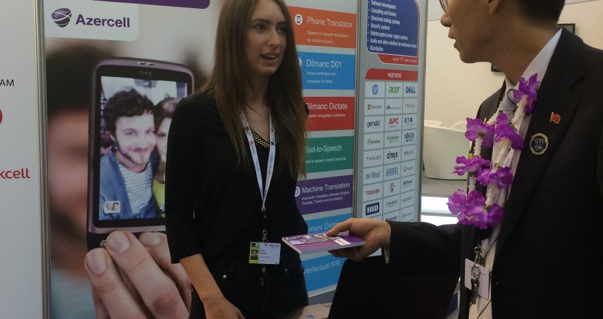 Azercell at the prestigious ITU Telecom 2015 exhibition