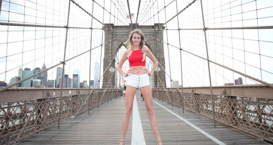Student to challenge record for the world's longest legs...