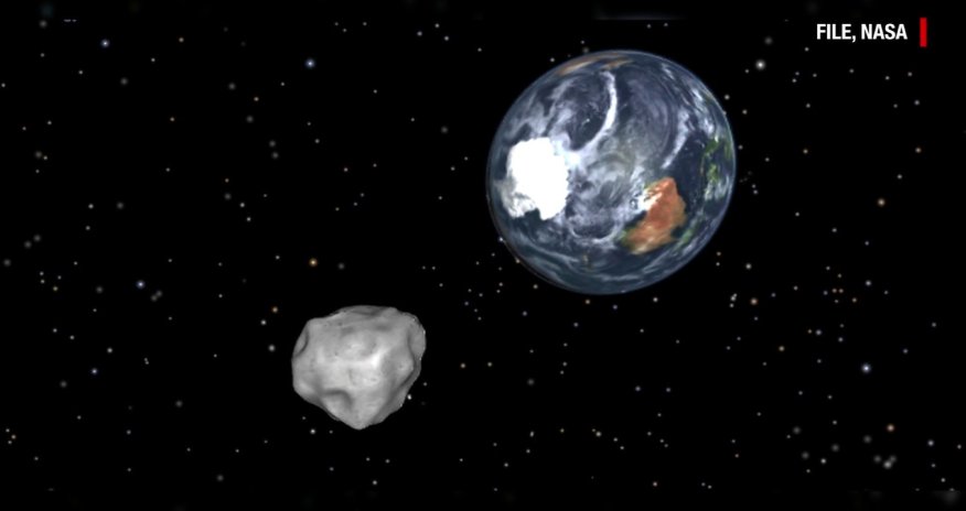 Asteroid to narrowly miss Earth on Halloween