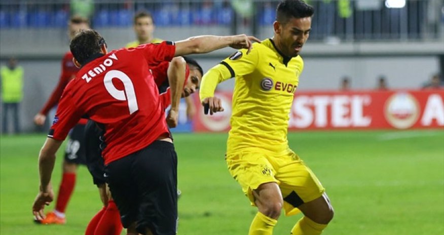 Borussia defeats Azerbaijan's Qabala 3-1