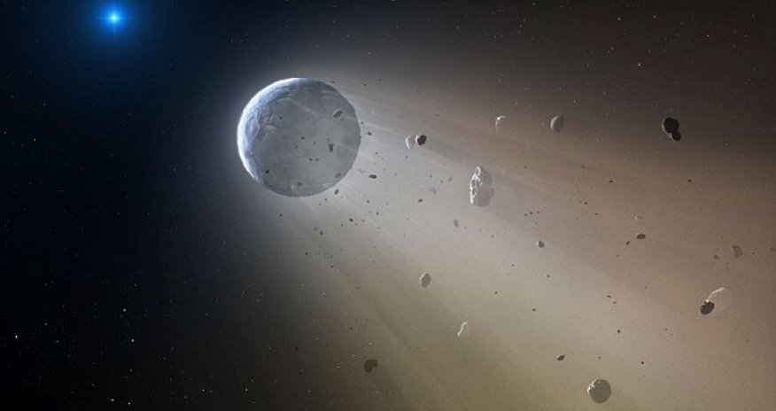'We're watching a solar system get destroyed'