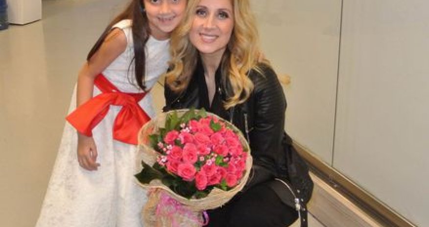 Дуэт 9-летней азербайджанки с Ларой Фабиан