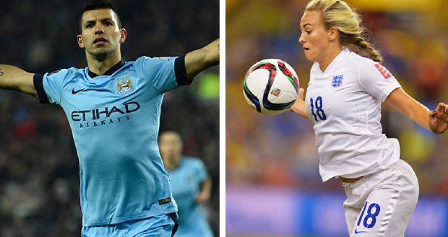 Manchester City star Sergio Aguero linked to England striker Toni Duggan