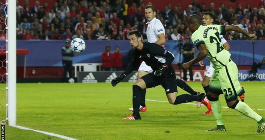 Sevilla 1 - 3 Man City