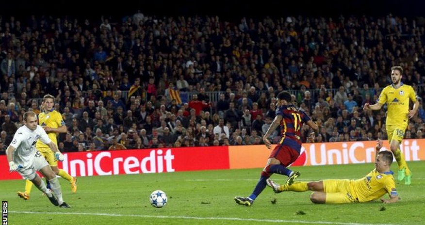 Barcelona 3 - 0 BATE Bor
