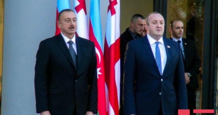 Gürcüstanda İlham Əliyevin rəsmi qarşılanma mərasimi keçirildi - Fotolar+Video